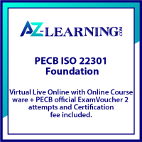 PECB ISO 22301 Foundation Live Online Training