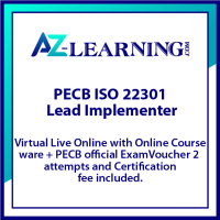 PECB ISO 22301 Lead Implementer Live Online
