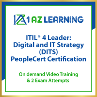 ITIL®4 Leader Digital and IT Strategy (DITS) Training PeopleCert Certification video training 1AZ LEARNING