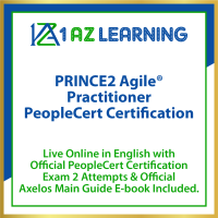 PRINCE2® Agile Practitioner Live Online in English and Official PeopleCert Certification Exam. Course code: PRINCE2APR-L-2